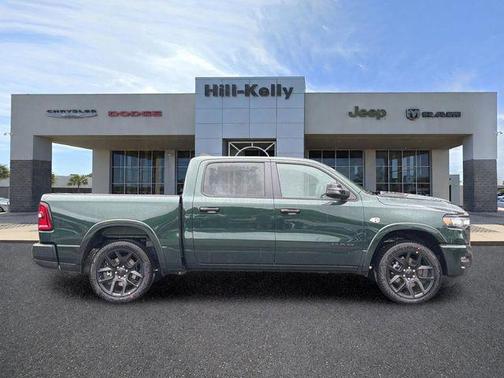 Serrano Green Metallic 2026 RAM 1500 Laramie
