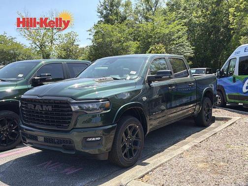 Serrano Green Metallic 2026 RAM 1500 Laramie