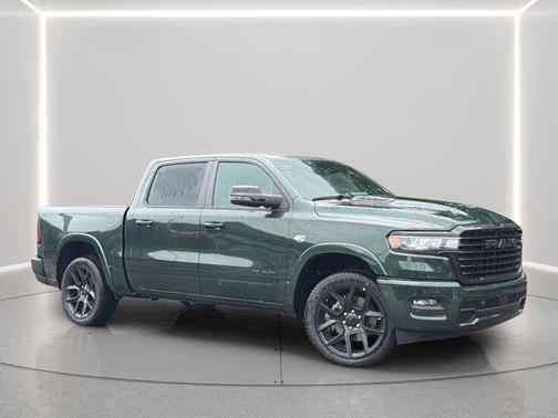 Serrano Green Metallic 2026 RAM 1500 Laramie