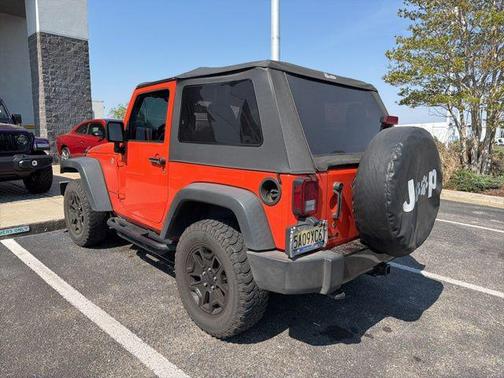 Sunset Orange Pearlcoat 2015 Jeep Wrangler Willys Wheeler
