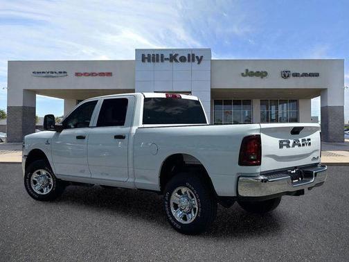 Bright White Clearcoat 2025 RAM 2500 Tradesman Crew Cab 4x4 6'4' Box