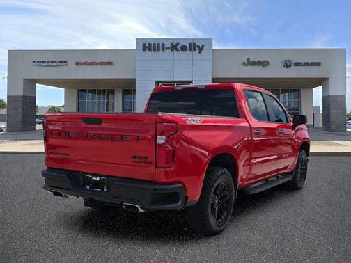 Red Hot 2021 Chevrolet Silverado 1500 Custom Trail Boss