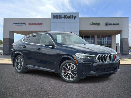 Black Sapphire Metallic 2022 BMW X6 xDrive40i