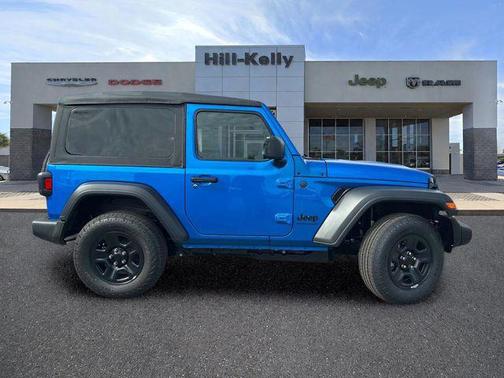 Hydro Blue Pearlcoat 2026 Jeep Wrangler Sport