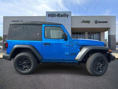 Hydro Blue Pearlcoat 2026 Jeep Wrangler Sport
