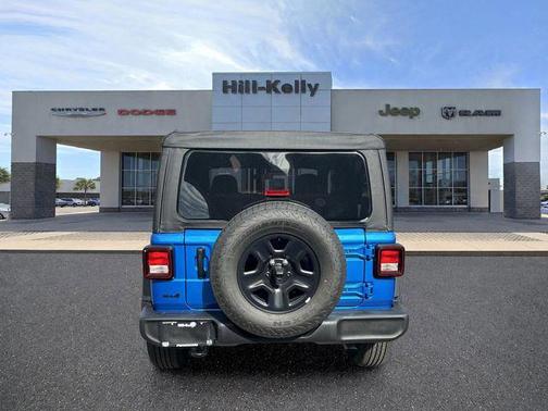 Hydro Blue Pearlcoat 2026 Jeep Wrangler Sport