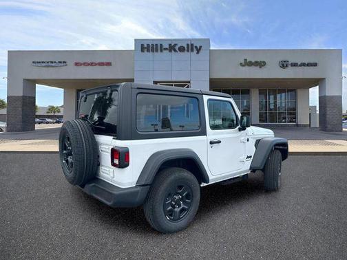 Bright White Clearcoat 2026 Jeep Wrangler Sport