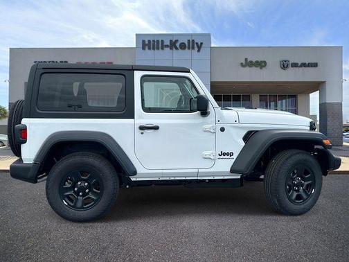 Bright White Clearcoat 2026 Jeep Wrangler Sport