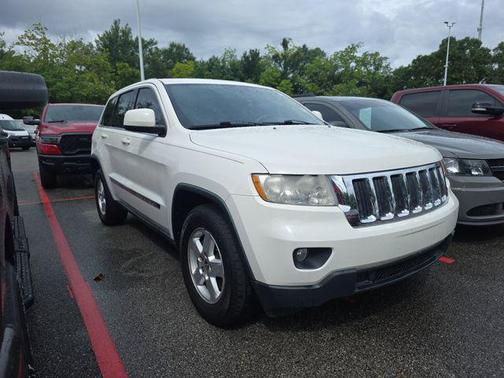 Stone White Clearcoat 2012 Jeep Grand Cherokee Laredo