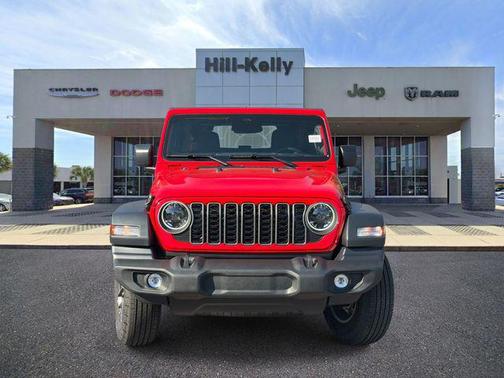 Firecracker Red Clearcoat 2026 Jeep Wrangler Sport S
