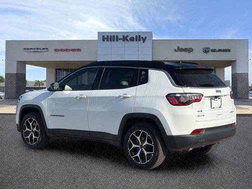 Bright White Clearcoat 2025 Jeep Compass Limited