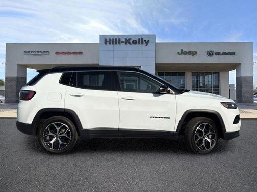 Bright White Clearcoat 2025 Jeep Compass Limited