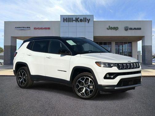 Bright White Clearcoat 2025 Jeep Compass Limited
