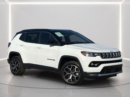 Bright White Clearcoat 2025 Jeep Compass Limited