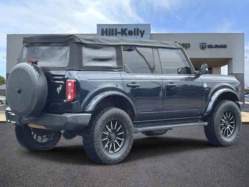 Antimatter Blue Metallic 2021 Ford Bronco Outer Banks