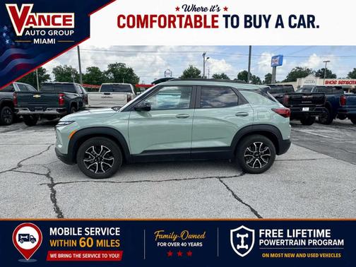 Green 2026 Chevrolet Trailblazer ACTIV