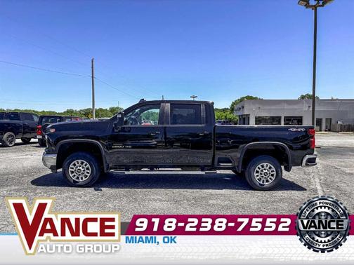 Black 2025 Chevrolet Silverado 2500 LT