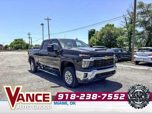 Black 2025 Chevrolet Silverado 2500 LT
