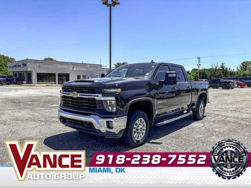 Black 2025 Chevrolet Silverado 2500 LT