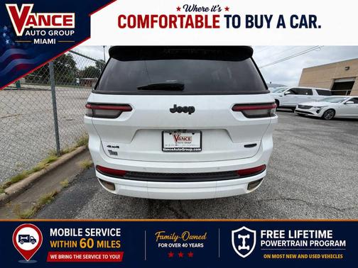 Bright White Clearcoat 2025 Jeep Grand Cherokee L Summit