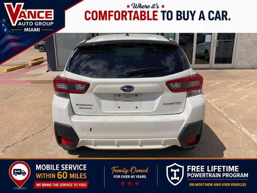 Crystal White Pearl 2023 Subaru Crosstrek Base