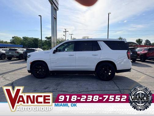 Summit White 2023 Chevrolet Tahoe High Country