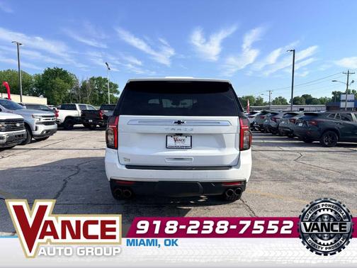 Summit White 2023 Chevrolet Tahoe High Country