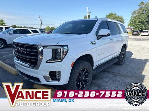 Summit White 2024 GMC Yukon SLT