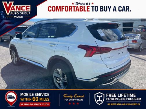Serenity White Pearl 2023 Hyundai SANTA FE SEL