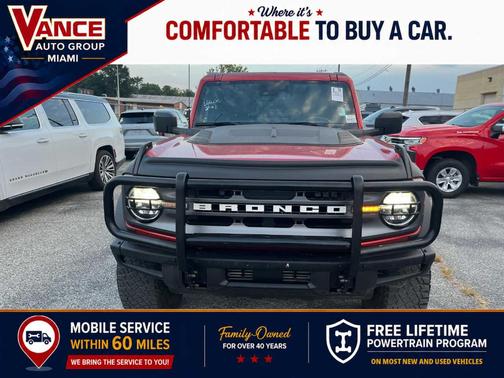 Hot Pepper Red Metallic Tinted Clearcoat 2024 Ford Bronco Big Bend