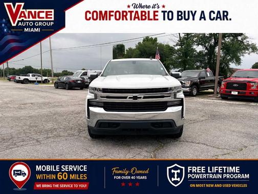 Summit White 2021 Chevrolet Silverado 1500 LT