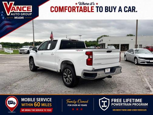 Summit White 2021 Chevrolet Silverado 1500 LT
