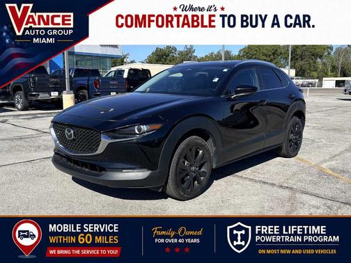 Jet Black Mica 2025 Mazda CX-30 Select