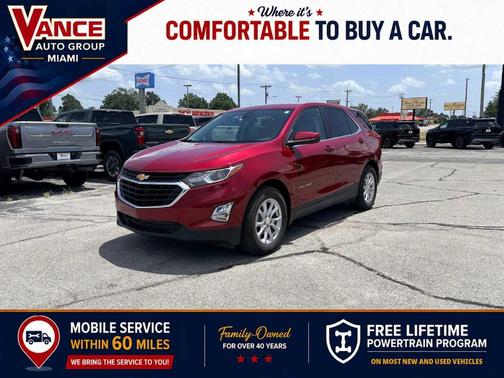 Cajun Red Tintcoat 2021 Chevrolet Equinox 1LT