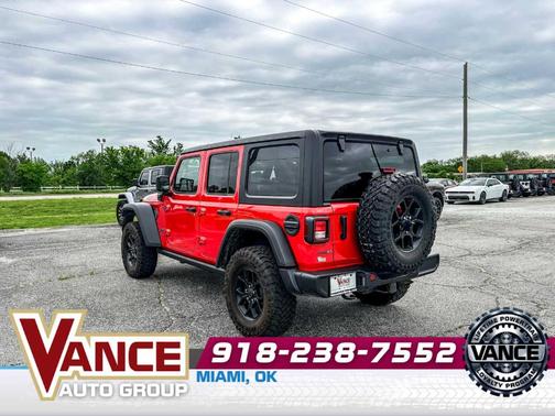 Firecracker Red Clearcoat 2025 Jeep Wrangler 4xe Sport
