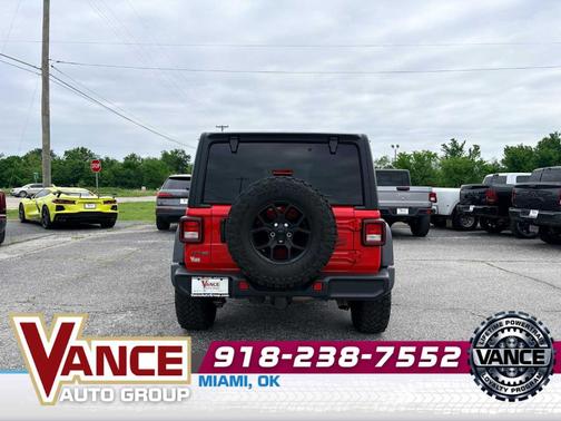 Firecracker Red Clearcoat 2025 Jeep Wrangler 4xe Sport
