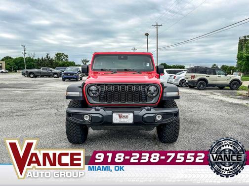Firecracker Red Clearcoat 2025 Jeep Wrangler 4xe Sport