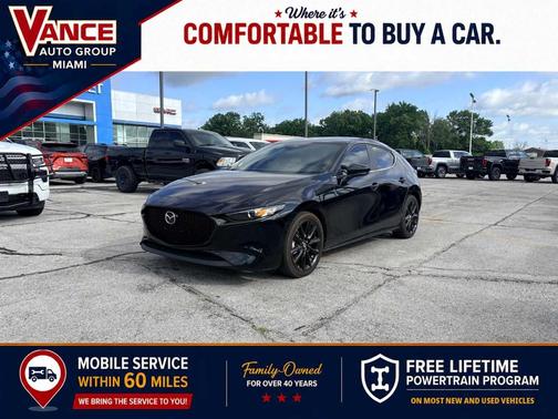 Jet Black Mica 2025 Mazda Mazda3 FWD w/Select Package