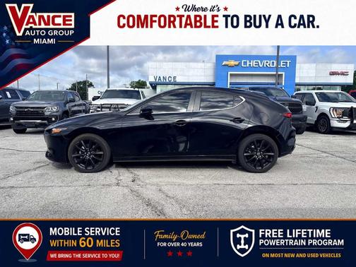 Jet Black Mica 2025 Mazda Mazda3 FWD w/Select Package