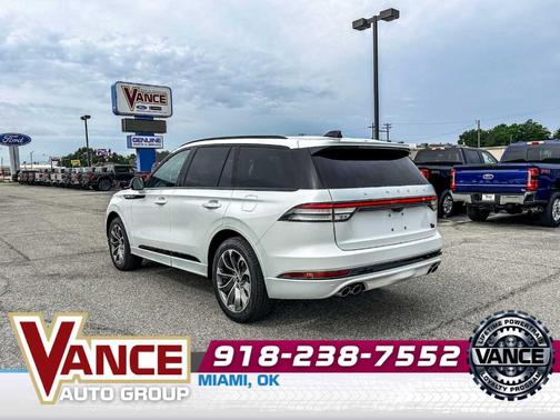 Pristine White 2026 Lincoln Aviator Premiere