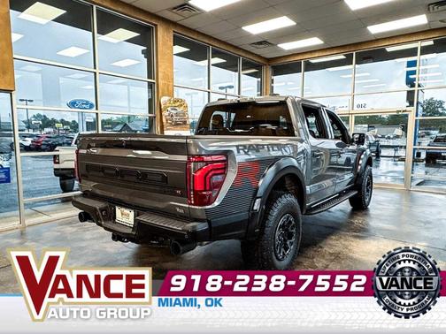 Carbonized Gray Metallic 2025 Ford F-150 Raptor