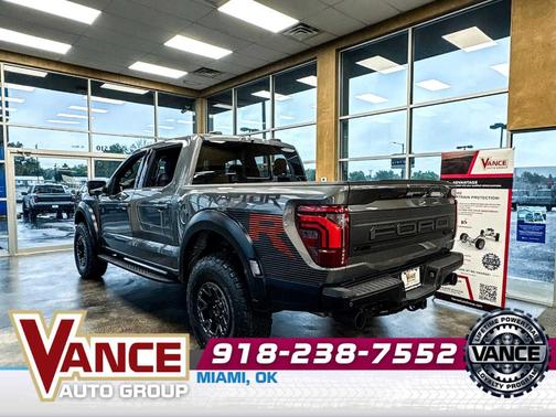 Carbonized Gray Metallic 2025 Ford F-150 Raptor