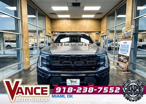 Carbonized Gray Metallic 2025 Ford F-150 Raptor