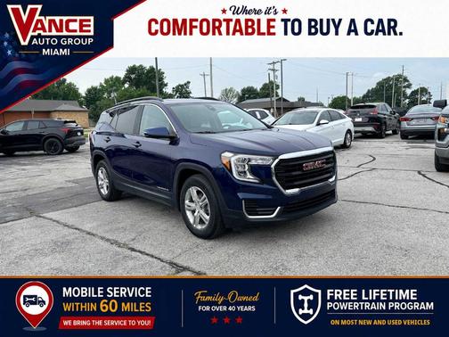 Marine Metallic 2022 GMC Terrain SLE