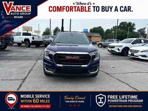 Marine Metallic 2022 GMC Terrain SLE