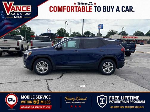 Marine Metallic 2022 GMC Terrain SLE