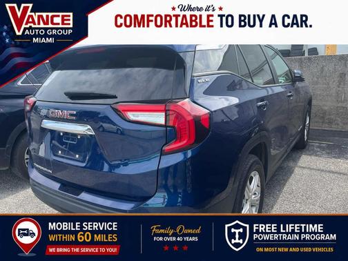 Marine Metallic 2022 GMC Terrain SLE