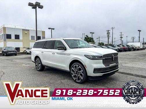 Pristine White 2026 Lincoln Navigator L Reserve