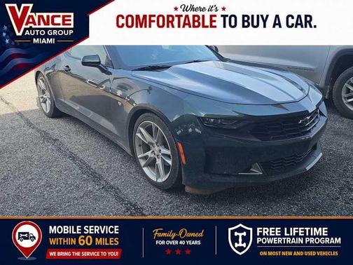Rally Green Metallic 2020 Chevrolet Camaro 1LT