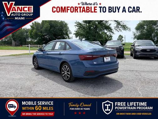 Monterey Blue Pearl 2025 Volkswagen Jetta 1.5T SE